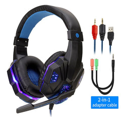 Led Light Gamer Headset