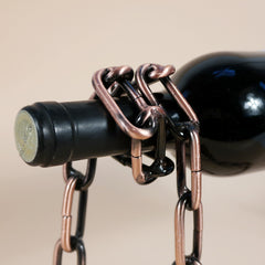 Magic Chain Wine Bottle Holder