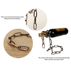 Magic Chain Wine Bottle Holder