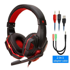 Led Light Gamer Headset