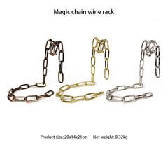 Magic Chain Wine Bottle Holder