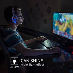 Led Light Gamer Headset