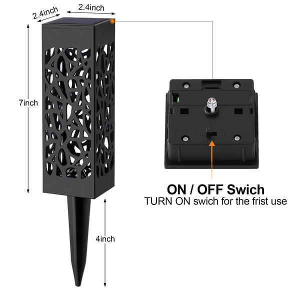 Solar Powered Waterproof Garden Light